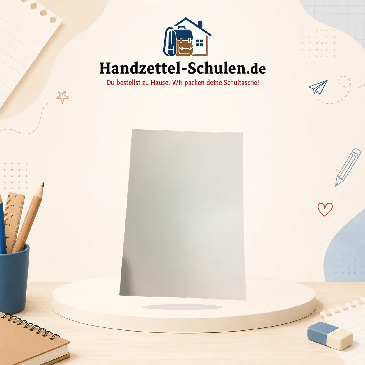 Zeichenkarton 190g A3 als Schulmaterial für Schule und Unterricht