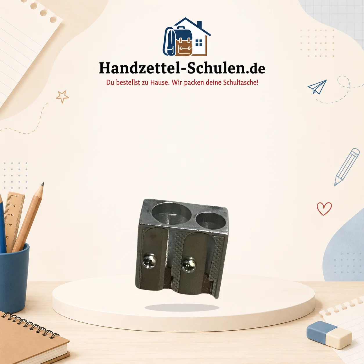 Spitzer Metall als Schulmaterial für Schule und Unterricht