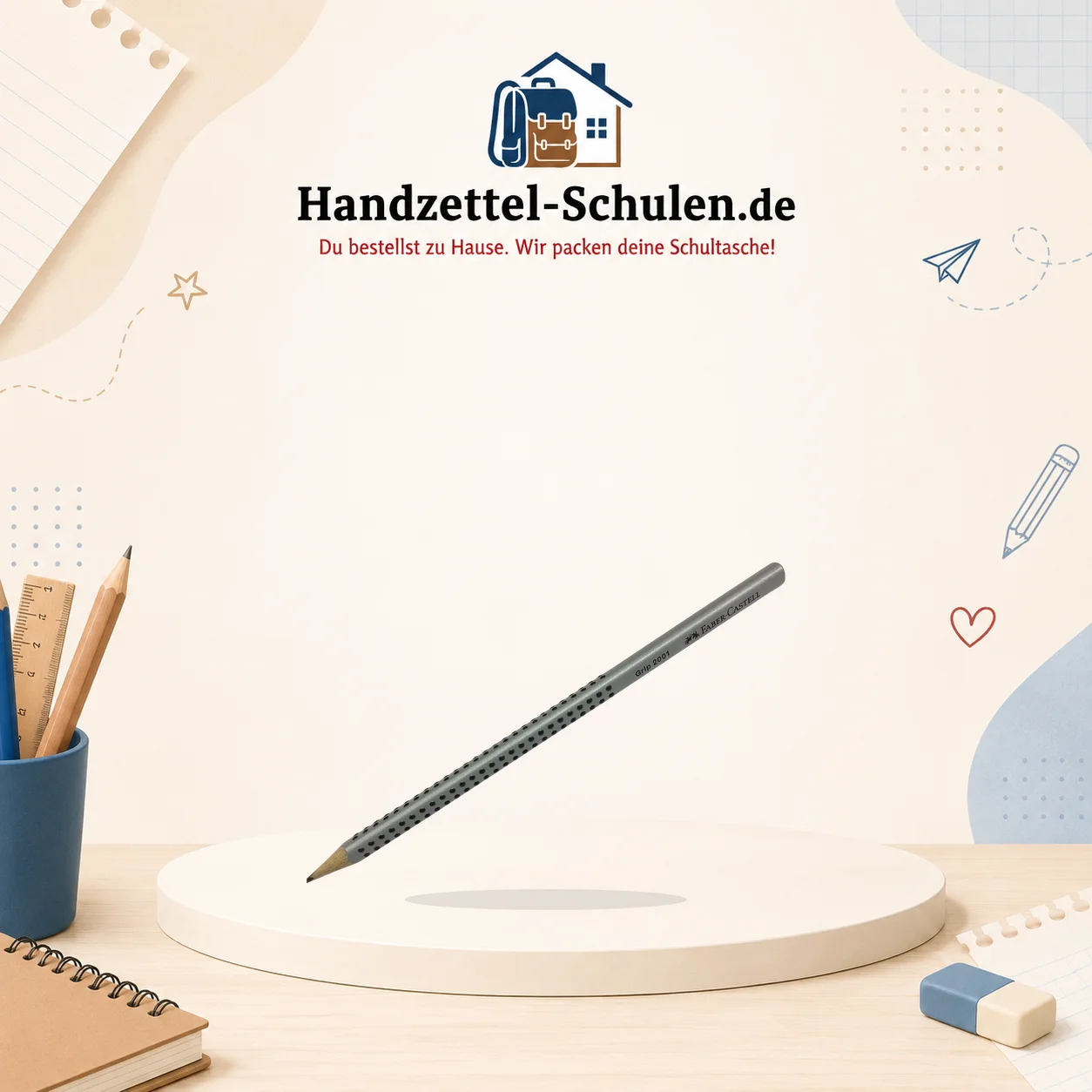Bleistift grip als Schulmaterial für Schule und Unterricht
