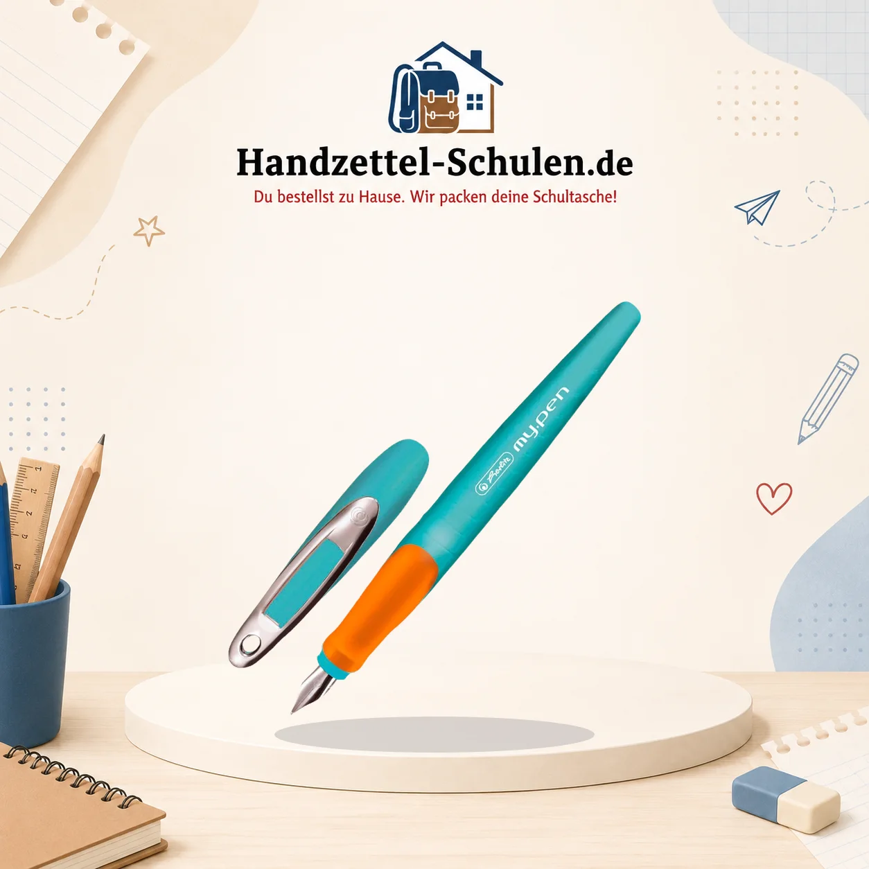 Füller als Schulmaterial für Schule und Unterricht