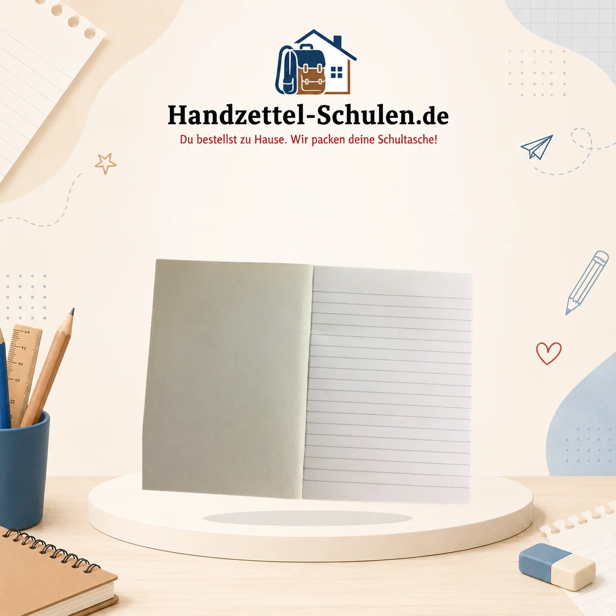Muttiheft A5 als Schulmaterial für Schule und Unterricht